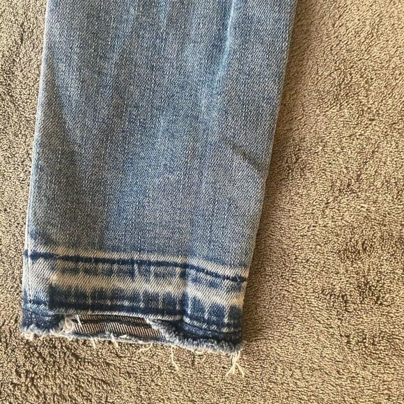 GAP super Skinny Ankle Jeans/Jeggings Sequin Stars size 7 girls *slim* - Picture 11 of 15